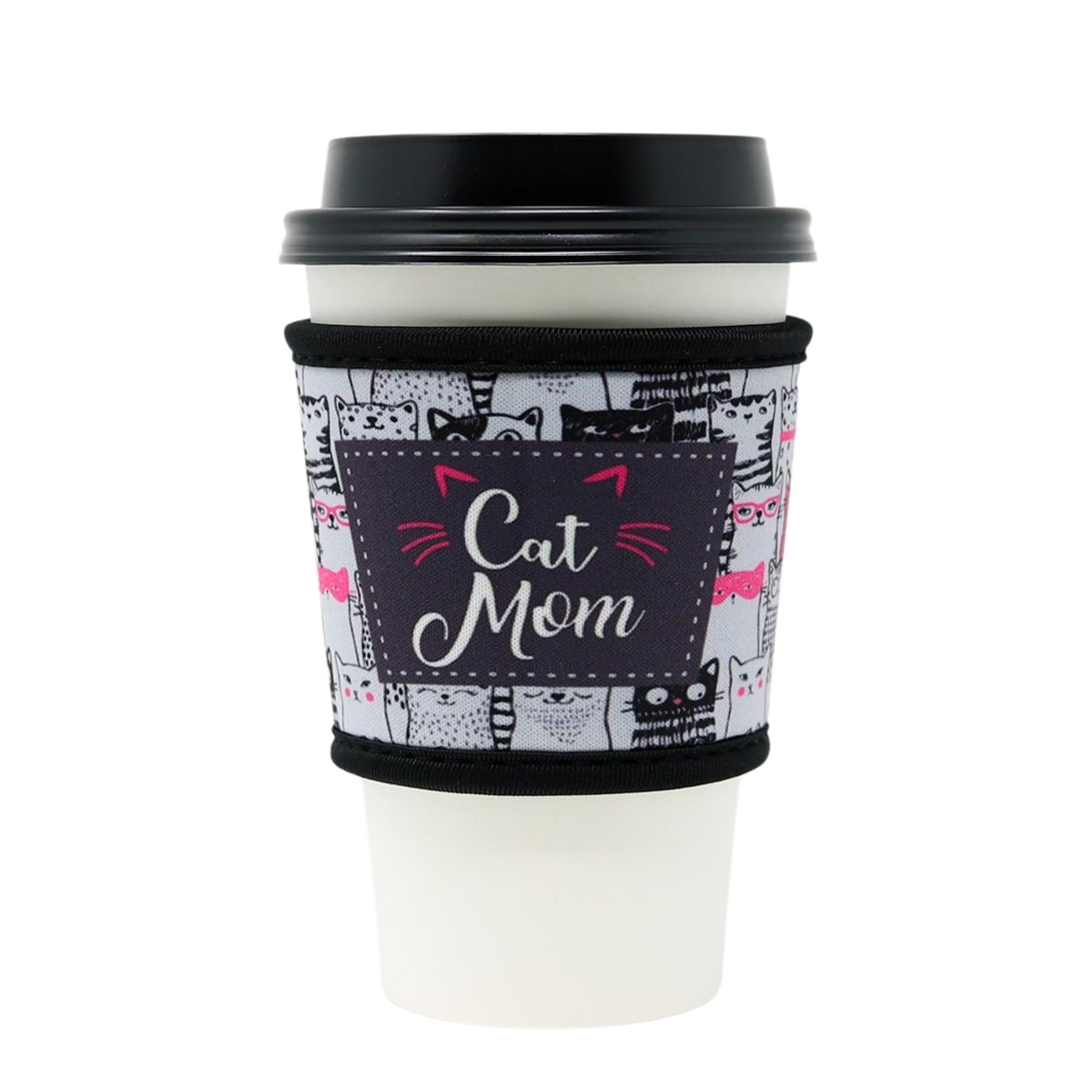 Hot Coffee Insulated Drink Sleeve  Cat Mom - Brew Buddy Neoprene –  shopbrewbuddy