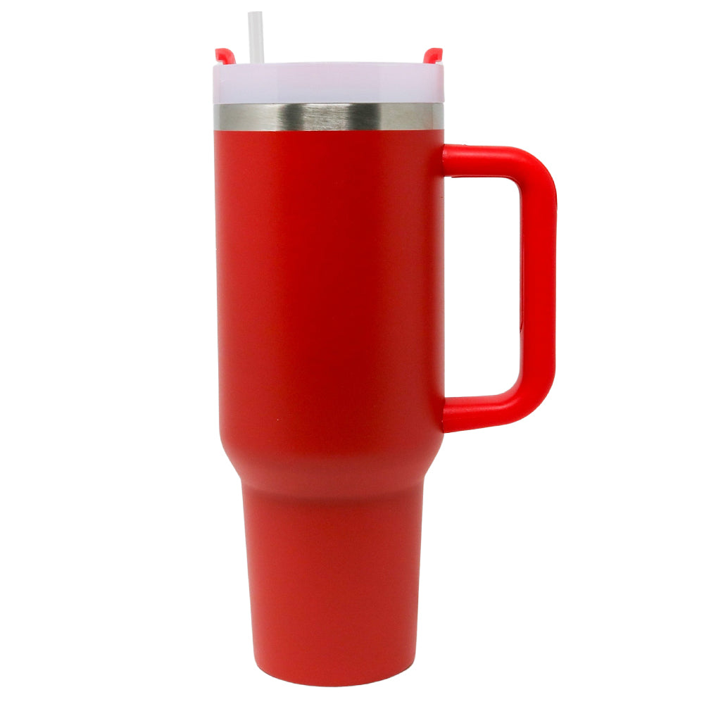 40oz Stainless Steel Insulated Mega Tumbler | Red