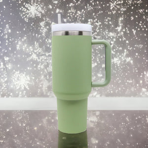 40oz Stainless Steel Insulated Mega Tumbler | Sage Green