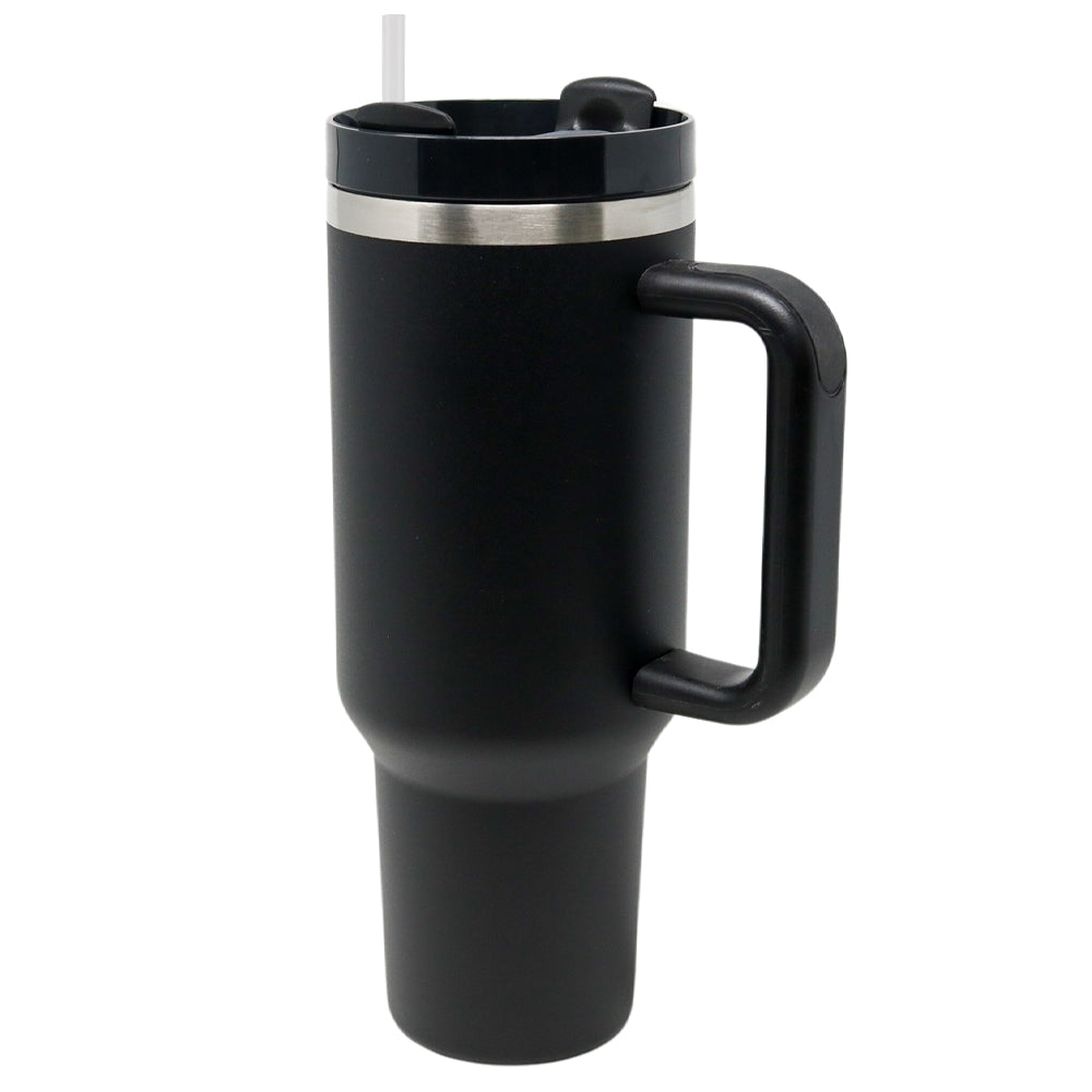 40oz Stainless Steel Insulated Mega Tumbler | Black