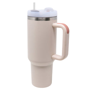 40oz Stainless Steel Insulated Mega Tumbler | Light Pink