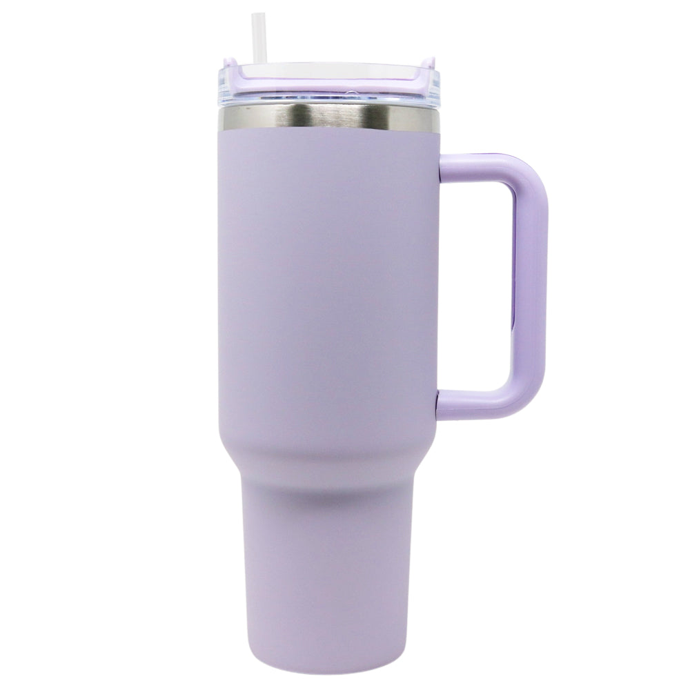 40oz Stainless Steel Insulated Mega Tumbler | Light Purple