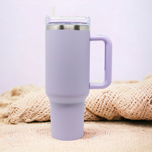 40oz Stainless Steel Insulated Mega Tumbler | Light Purple