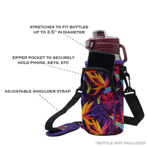 Cross Body Bag Bottle Holder | Rainforest