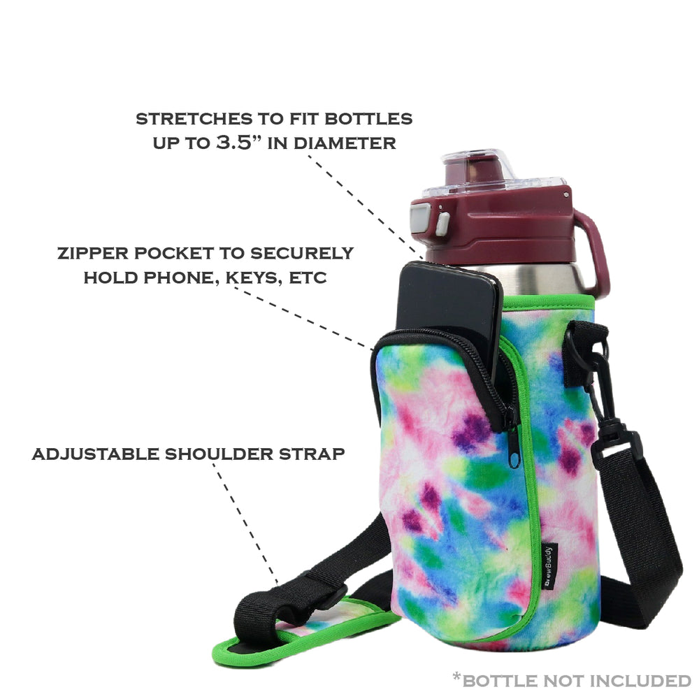 Cross Body Bag Bottle Holder | Tie Dye