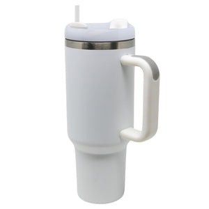 40oz Stainless Steel Insulated Mega Tumbler | White
