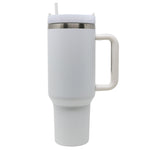 40oz Stainless Steel Insulated Mega Tumbler | White