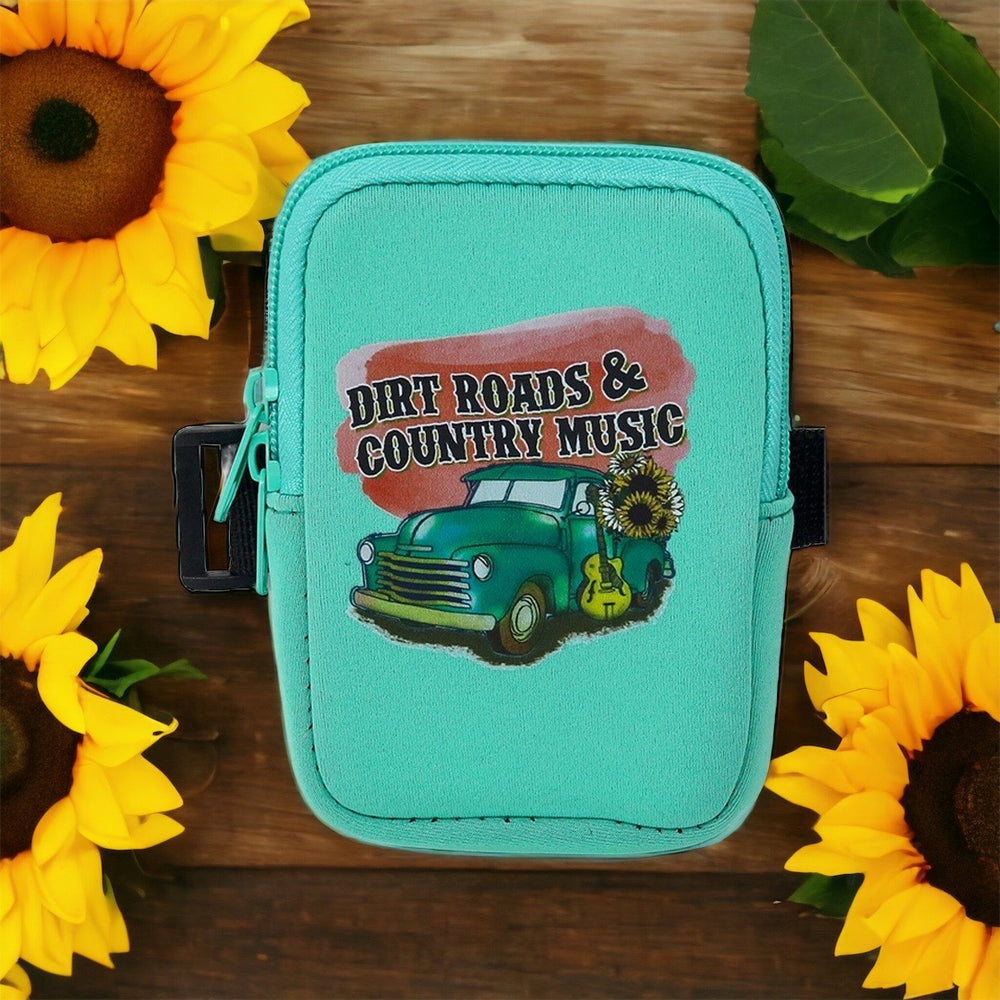 Tumbler Zippered Carry Pouch | Dirt Roads & Country Music