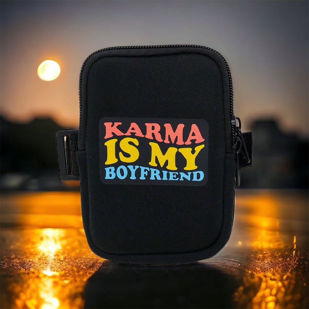 Tumbler Zippered Carry Pouch | Karma is my Boyfriend