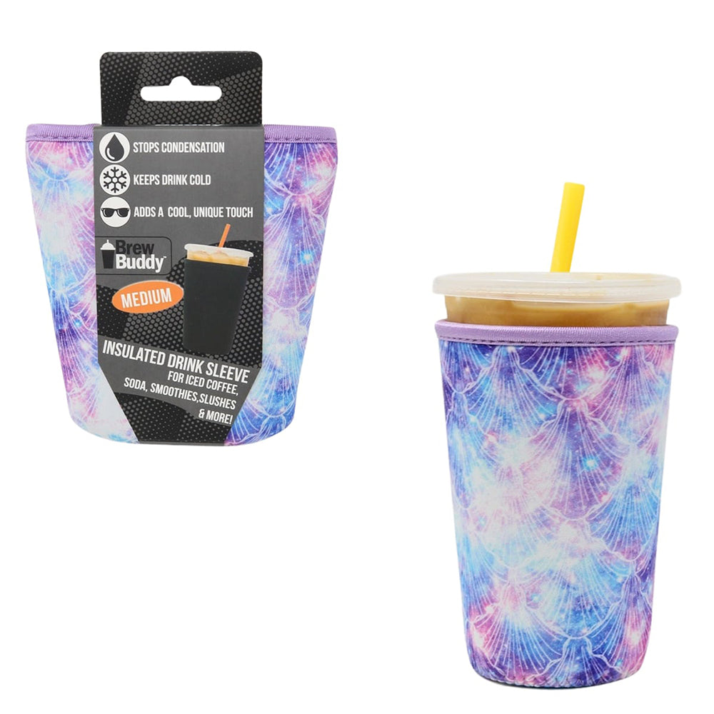 Insulated Iced Coffee & Drink Sleeve - Mermaid