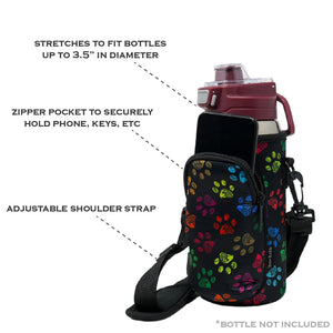 Cross Body Bag Bottle Holder | Paws