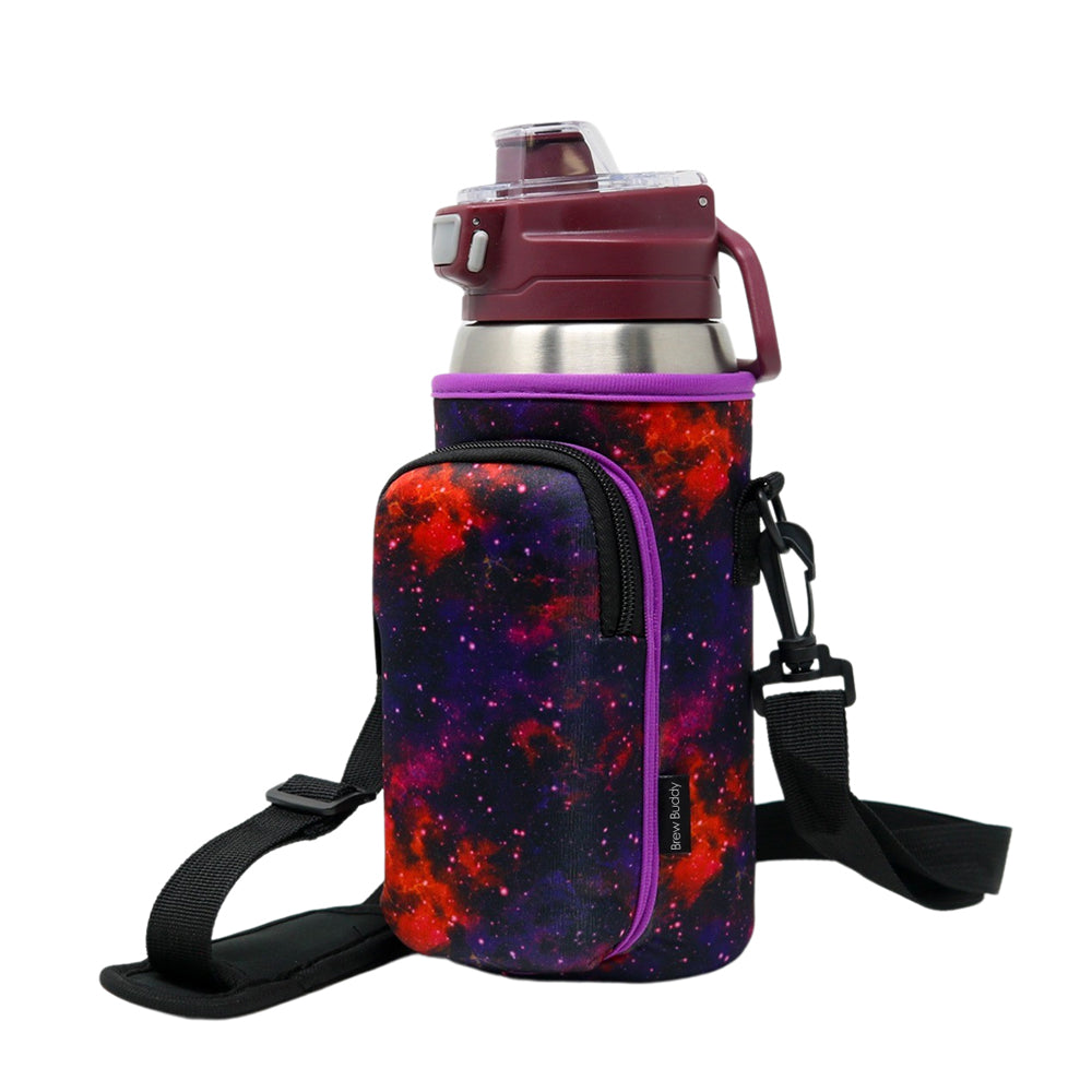 
            
                Load image into Gallery viewer, Cross Body Bag Bottle Holder | Galaxy
            
        