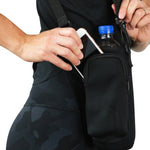 Cross Body Bag Bottle Holder | Black