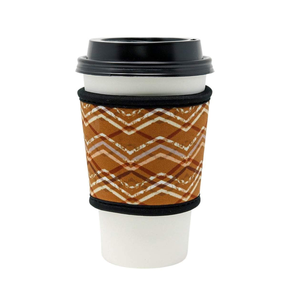 Thermal insulated coffee cup hot sleeve used for Starbucks, McDonalds, and more.