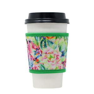 Thermal insulated coffee cup hot sleeve used for Starbucks, McDonalds, and more.