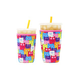 Insulated Iced Coffee & Drink Sleeve - Cat Lover
