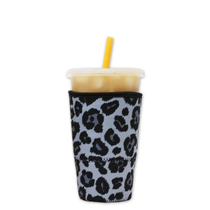 Reusable thermal insulated iced coffee cup sleeve made from high quality neoprene used for drinks from Starbucks, McDonalds, Dunkin' Donuts, and more. 