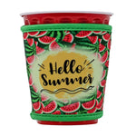 Thermal neoprene insulated red solo cup sleeve.