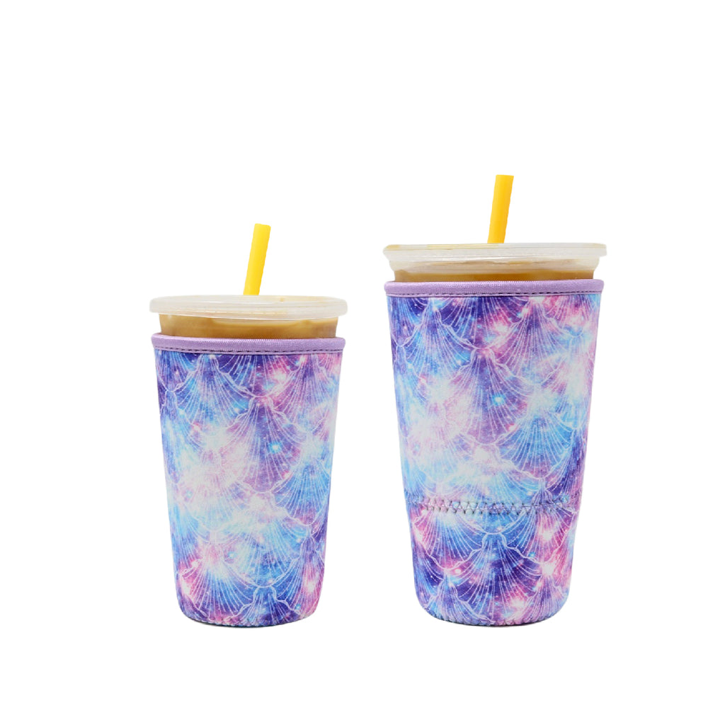 Insulated Iced Coffee & Drink Sleeve - Mermaid