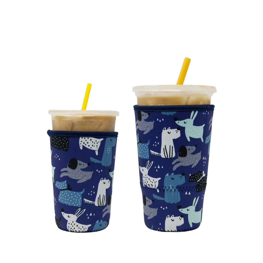 Halloween Iced Coffee Sleeve With Handle Large Iced Coffee Cup Holder,  Beverage Holder, Drink Holder With Handle for Loaded Tea 