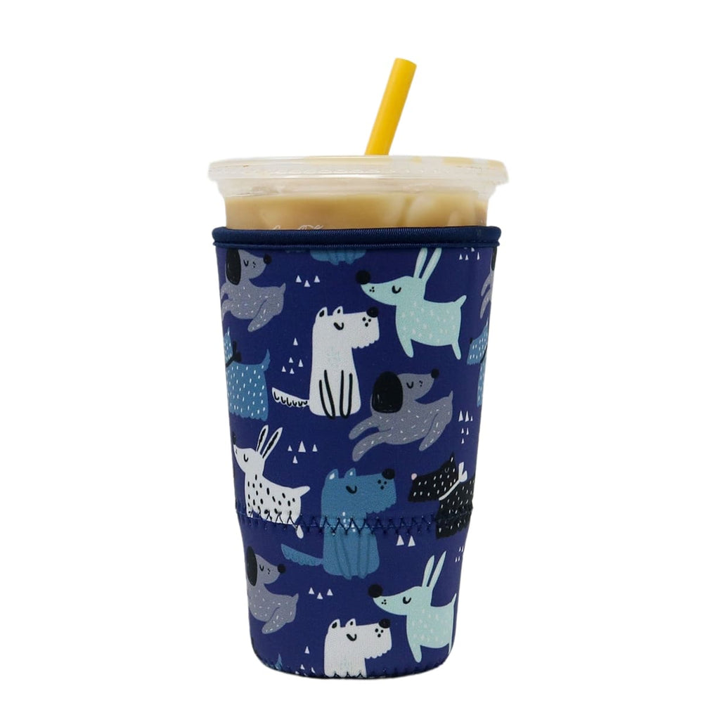 Insulated Iced Coffee & Drink Sleeve - Perfect Puppies