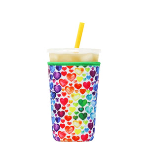 Reusable thermal insulated iced coffee cup sleeve. javasok koverz and java sok sleeves for drinks from Starbucks, McDonalds, Dunkin' Donuts, and more. 