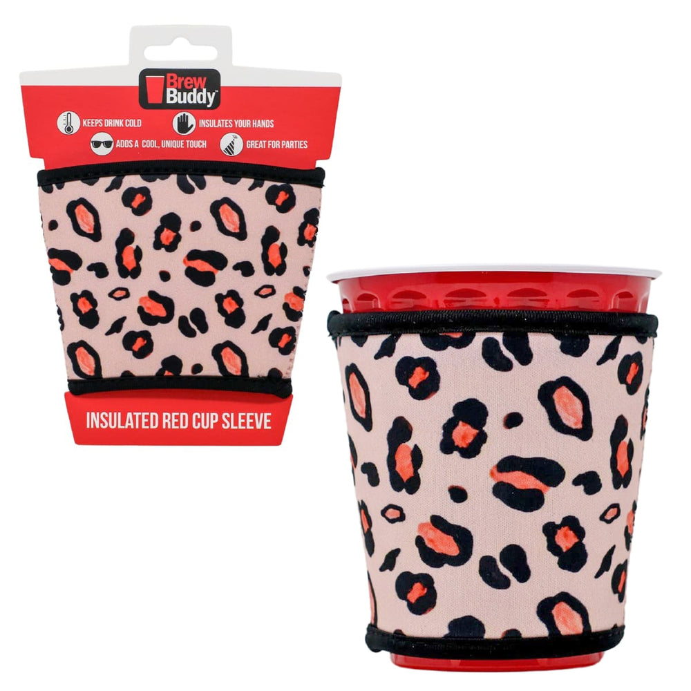 Thermal neoprene insulated red solo cup sleeve.