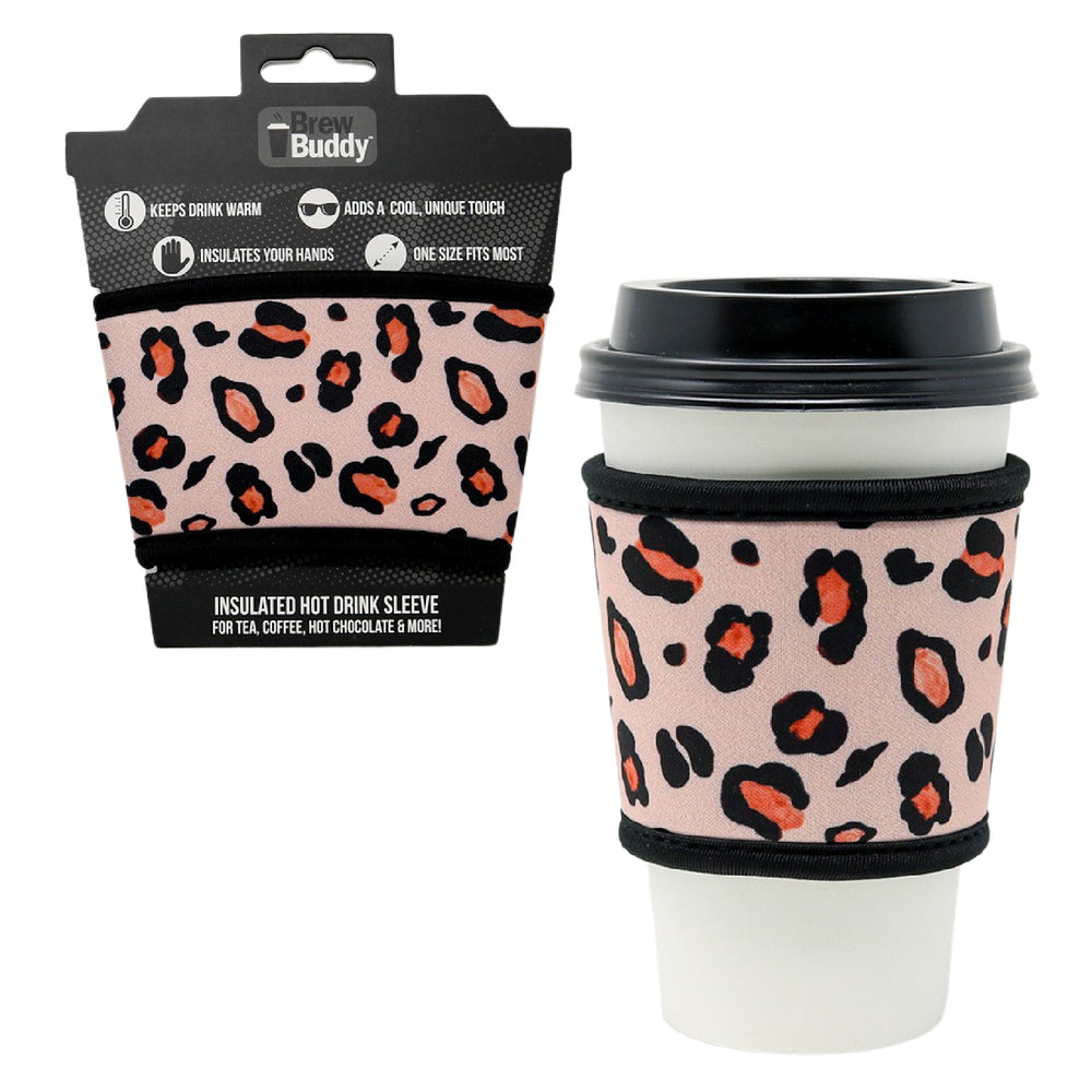 neoprene reusable coffee cup sleeves red