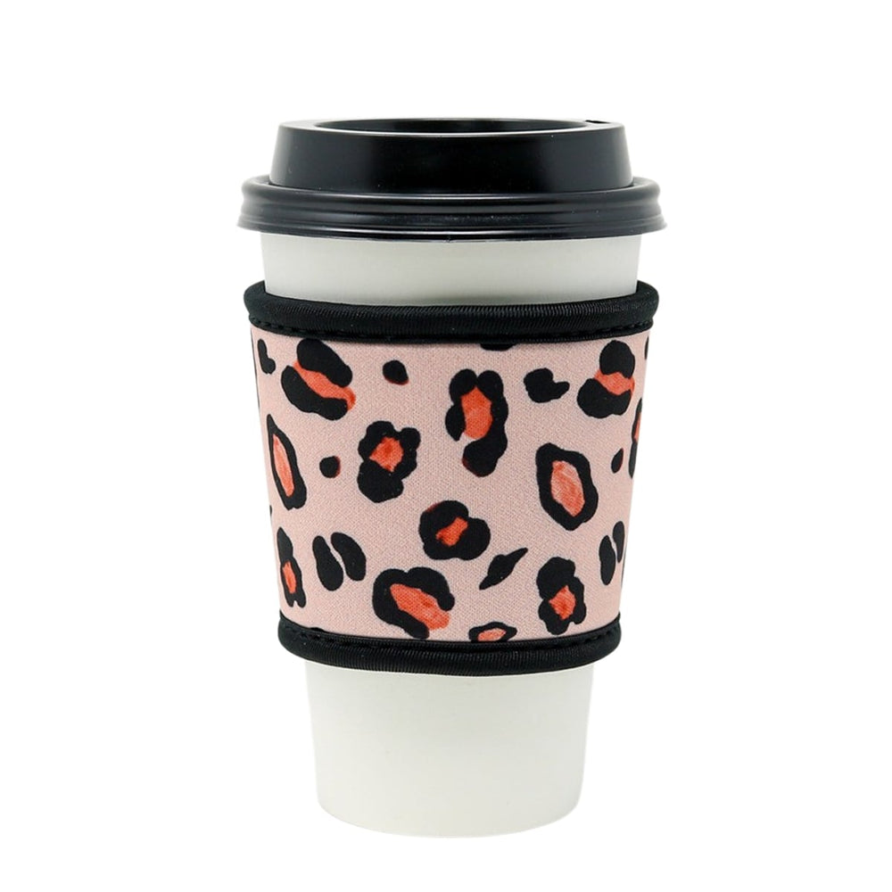 Hot Coffee Insulated Drink Sleeve  Pink Leopard - Brew Buddy Neoprene –  shopbrewbuddy