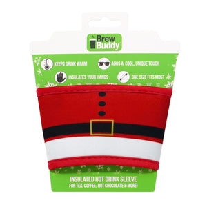 Reusable thermal insulated coffee cup hot sleeve made from high quality neoprene used for drinks from Starbucks, McDonalds, Dunkin' Donuts, and more. 