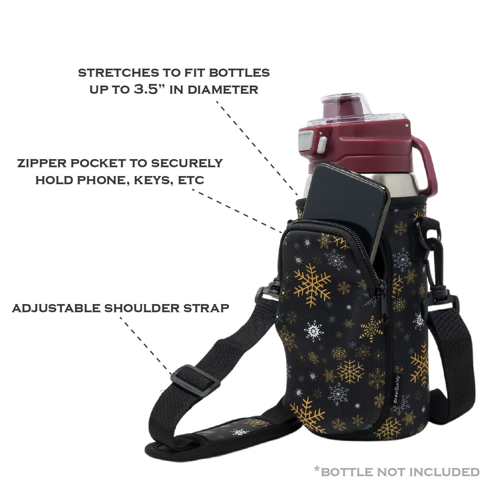 Cross Body Bag Bottle Holder | Snowfall