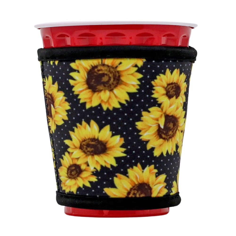 Thermal neoprene insulated red solo cup sleeve.