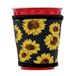 Thermal neoprene insulated red solo cup sleeve.