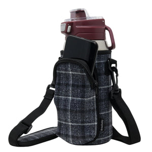 
            
                Load image into Gallery viewer, Cross Body Bag Bottle Holder | Wool Sweater
            
        